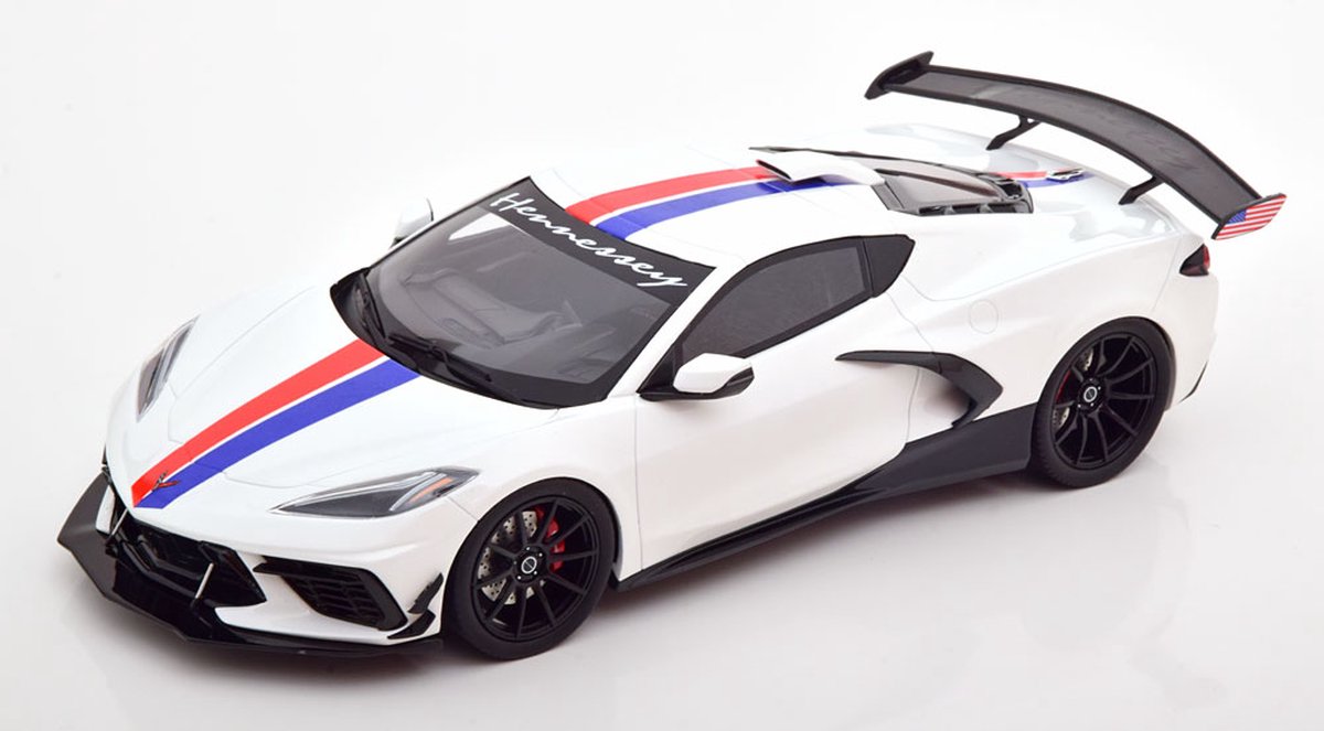 Hennessey Chevrolet Corvette C8 - Artic White 2021, GT Spirit GT317, limited 999 pcs