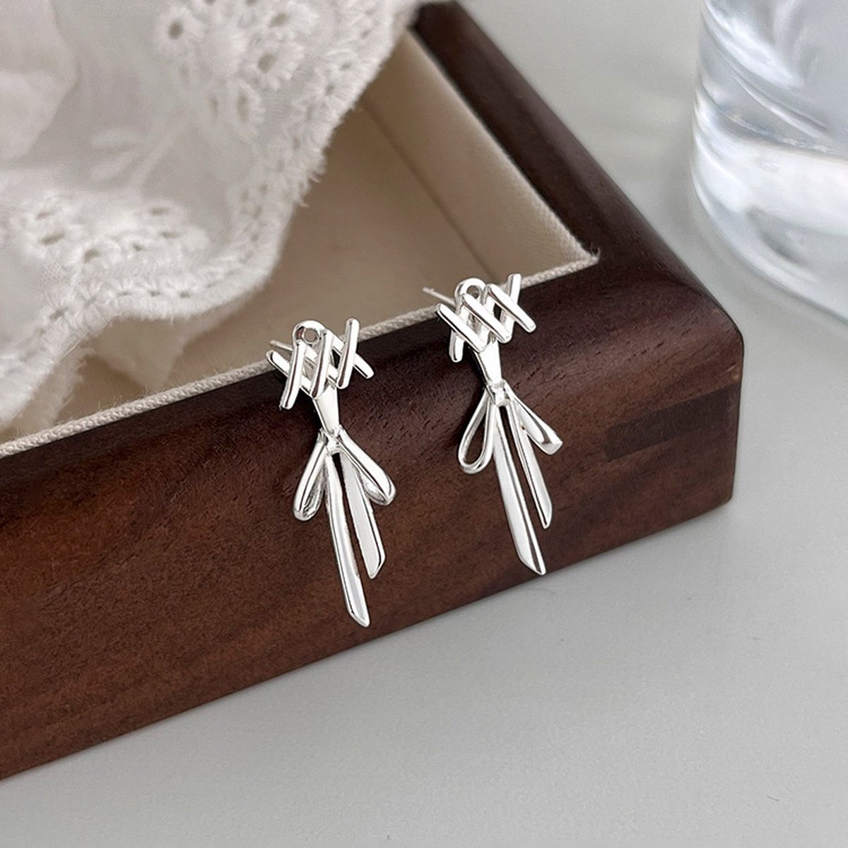 dames hanger-25mm-zilver 925