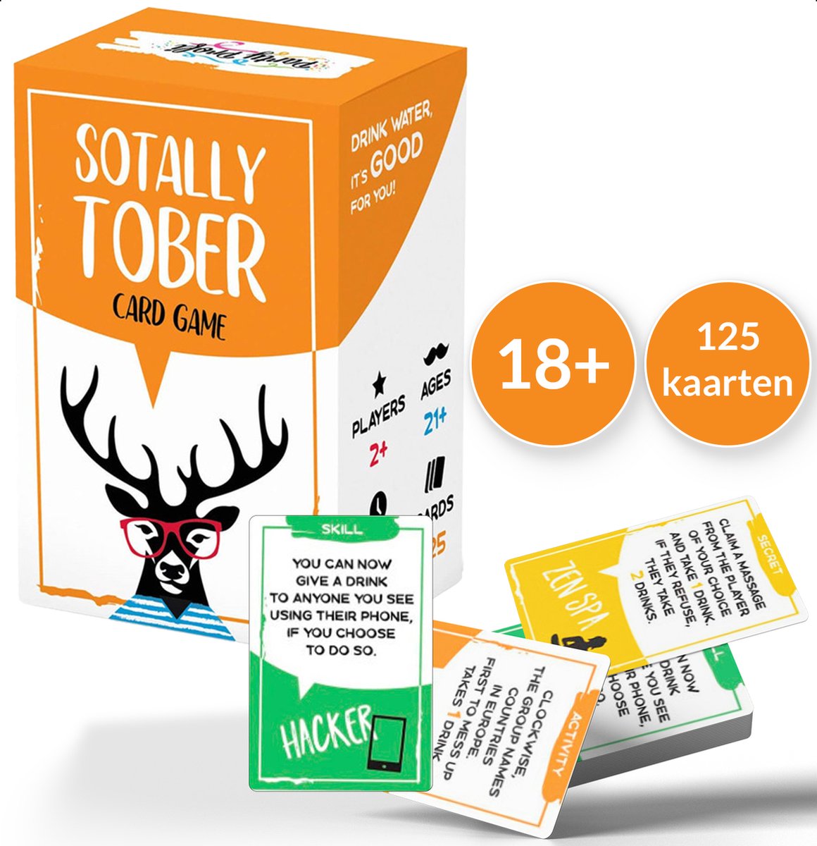 GAGATO Kaarten Drankspel voor Volwassenen - Kaartspel Drinking Game - Speelkaarten - Kaartspellen