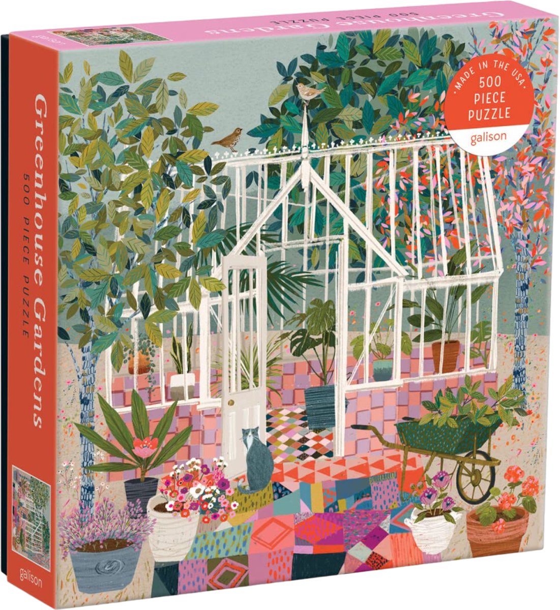 Galison - Puzzel Greenhouse Gardens (500 stukjes)