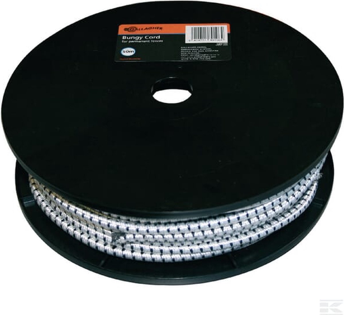 Gallagher Elastisch Cord wit 50m