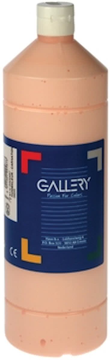 Gallery plakkaatverf flacon van 1 l huidskleur
