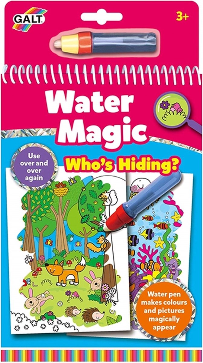 Galt 2 Water MAgic kleurboeken Look & Find