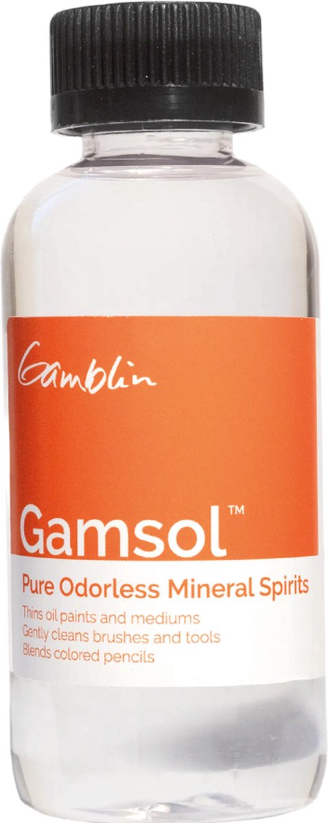   Gamsol 125 ml 100% pure geurloze terpentine