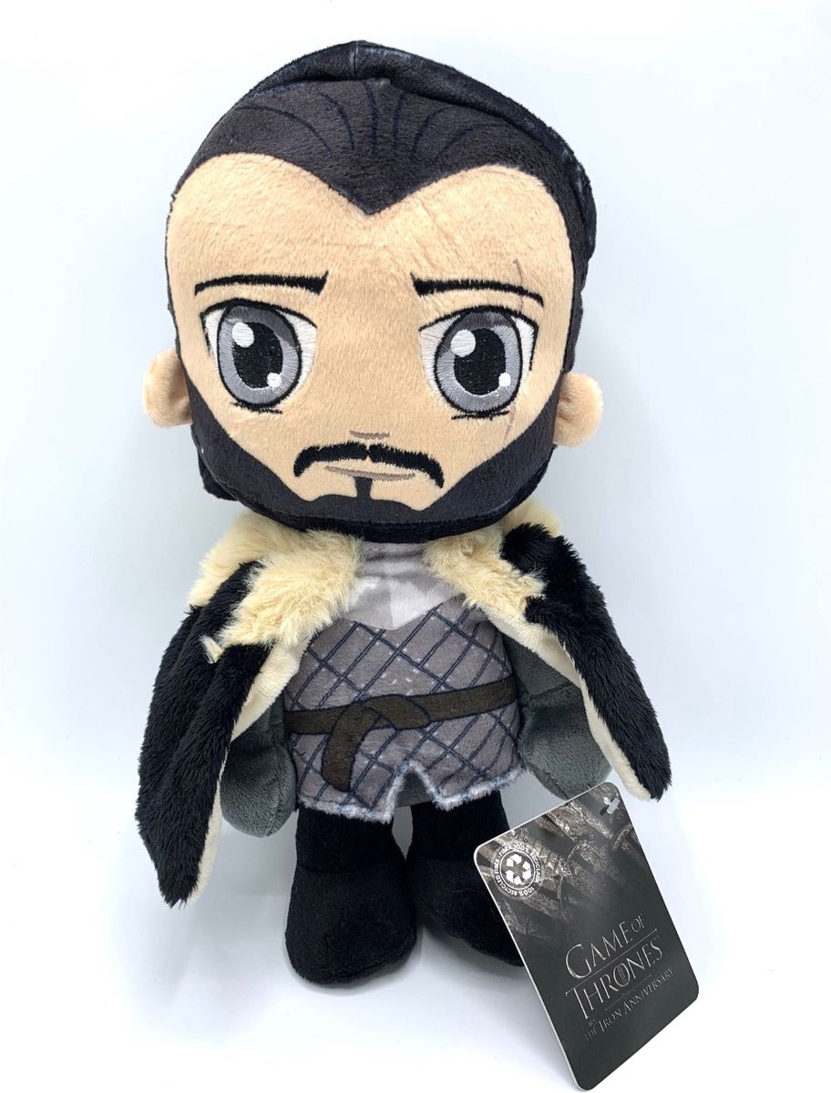 Game of Thrones - Jon Snow knuffel - 30 cm - Pluche