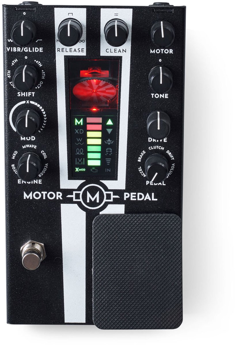 Gamechanger Audio Motor Pedal - Elektromechanisch synthvoice pedaal - Zwart