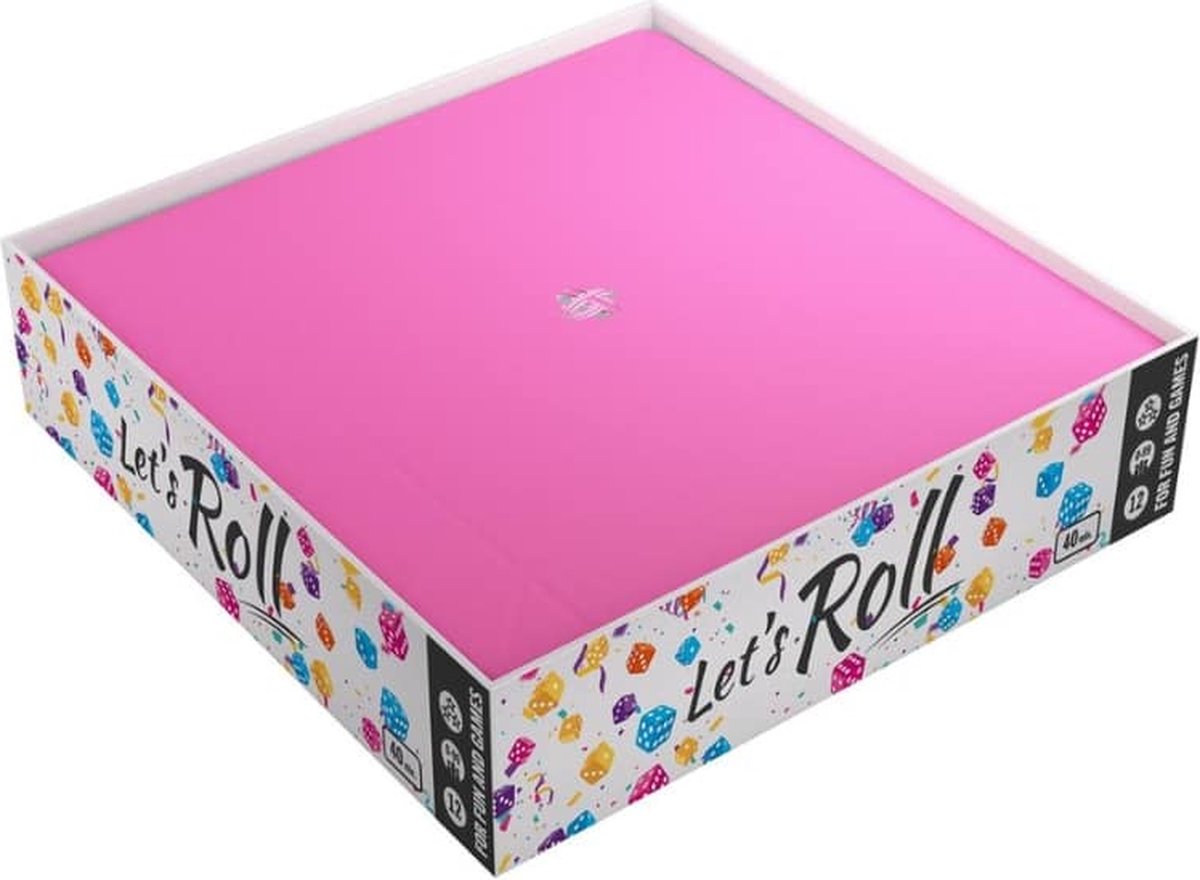 Dice Tray Magnetic Square: Roze - Accesoires