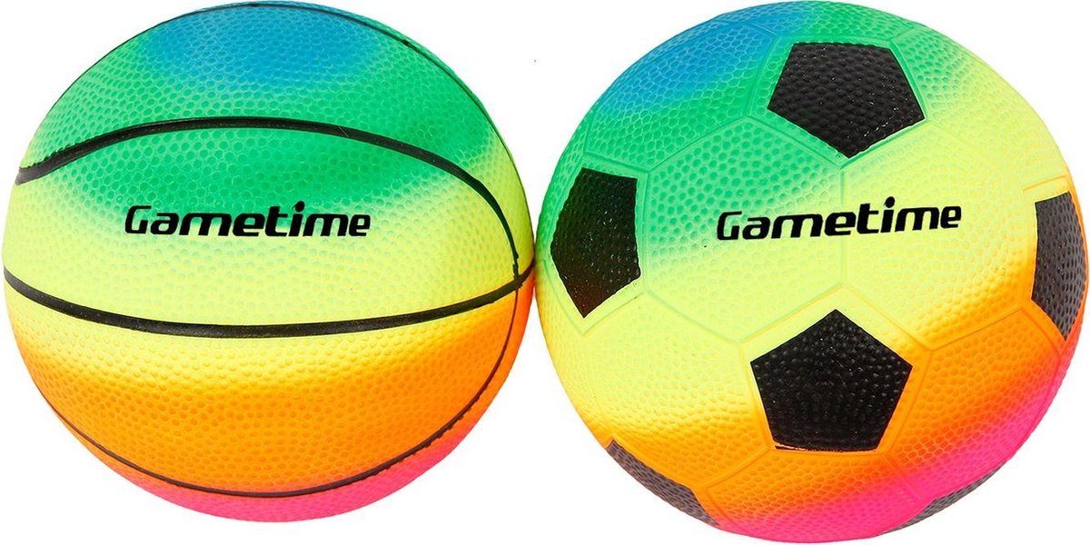 Gametime Mini Sportballenset Junior 10 Cm Pvc