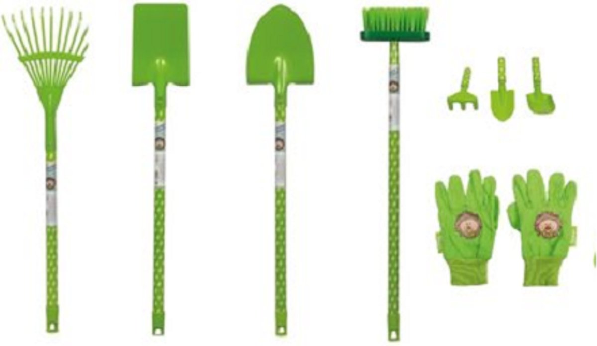 Kinder Tuingereedschap  - 8 delig  -  