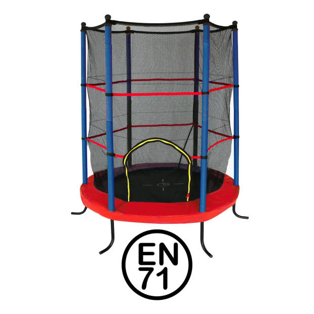 Garlando Combi XS Kids Trampoline - met veiligheidsnet - 140 cm