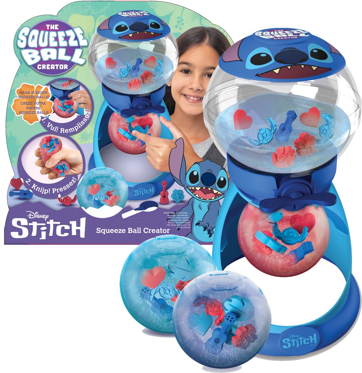 Disney Stitch Squeeze Ball Creator - Maak je eigen Stitch Squeeze Balls
