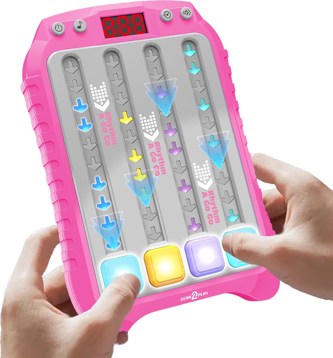 Gear2Play Rhythm a Go Go Gameconsole roze - Actiespel