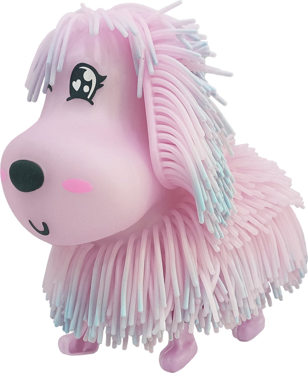 Jiggly Pets Pup roze - Interactieve puppy - met muziek