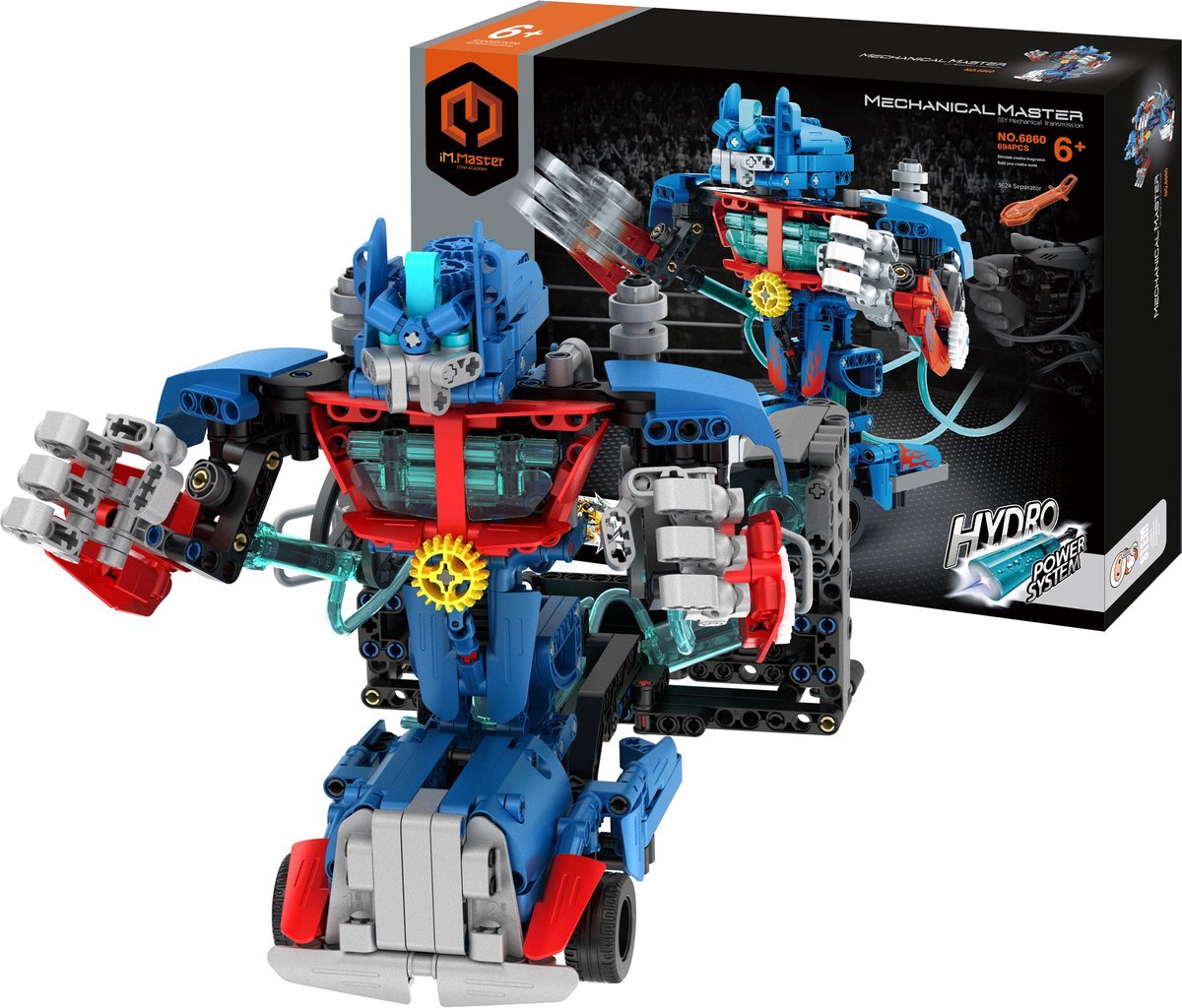iM.Master - Hydrauliek Combat Robot Constructiespeelgoed - Mechanisch Gevechtsfiguur