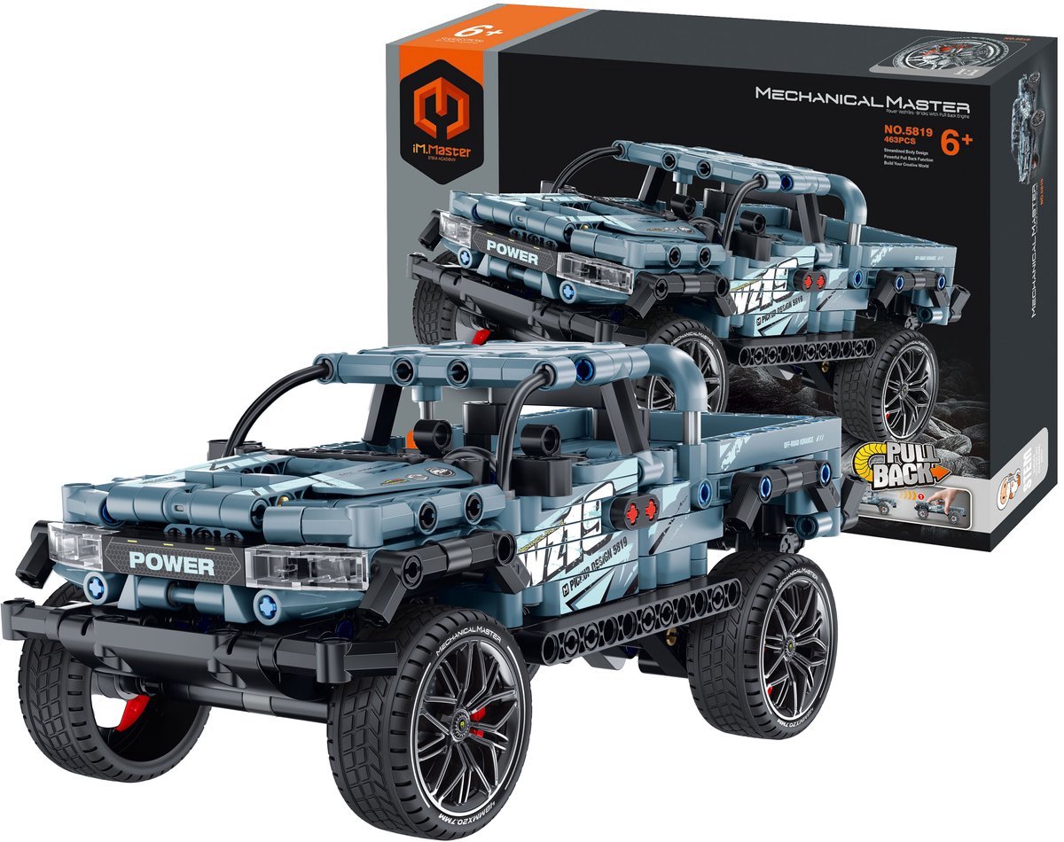 iM.Master – Pull Back Pickup Truck - Constructieset