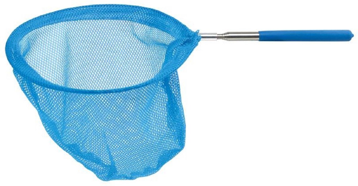    /insectennet - neon blauw - metaal - 86 cm