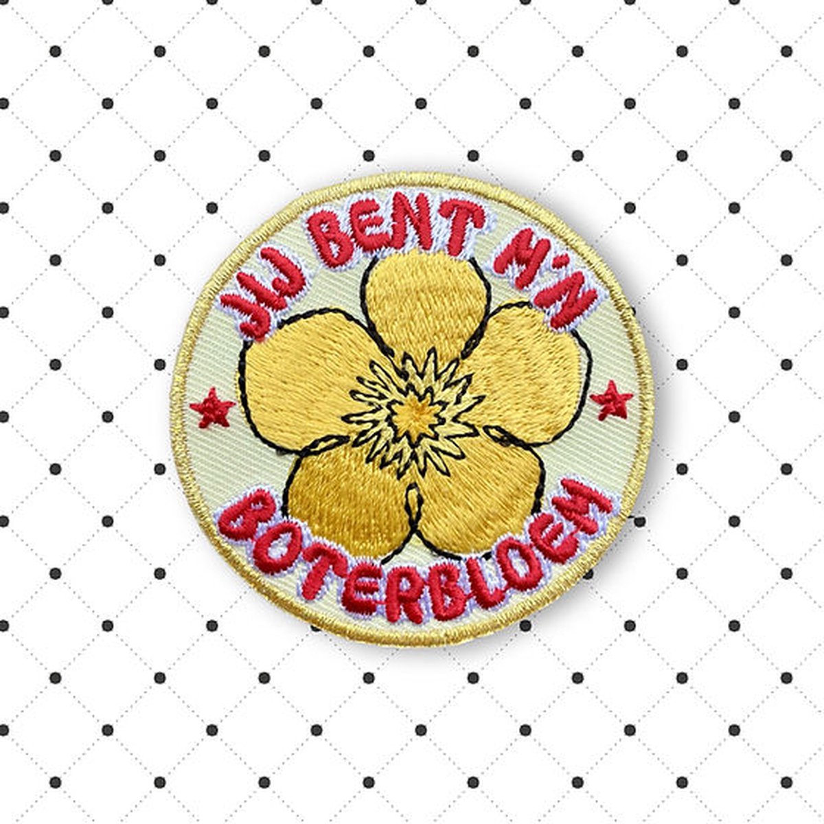 Carnavals Embleem: Jij bent mn Boterbloem