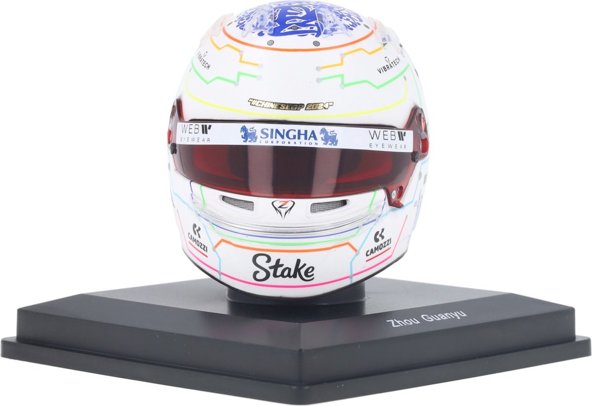 Alfa Romeo Racing C44 Ferrari Spark Modelauto 1:5 2024 Zhou Guanyu Stake F1 Team Kick Sauber