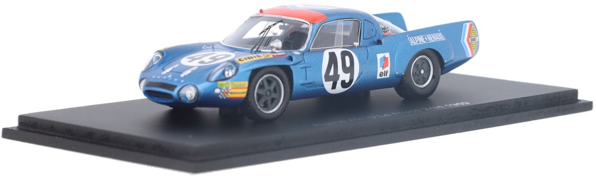 Alpine A210 Renault Gordini Spark Modelauto 1:43 1969 Jacques Foucteau / Patrice Compain Trophee