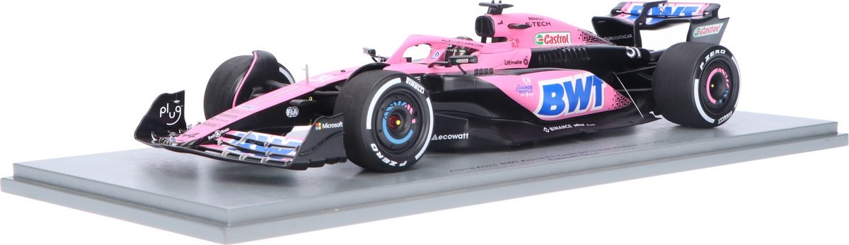 Alpine A523 Spark Modelauto 1:18 2023 Esteban Ocon BWT Alpine F1 Team 18S883 Saudi Arabian Jeddah