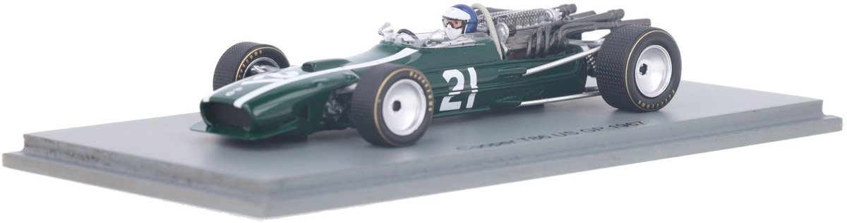 Cooper T86 Spark Modelauto 1:43 1967 Jacky Ickx Cooper Car Company S5296 US GP Watkins Glen