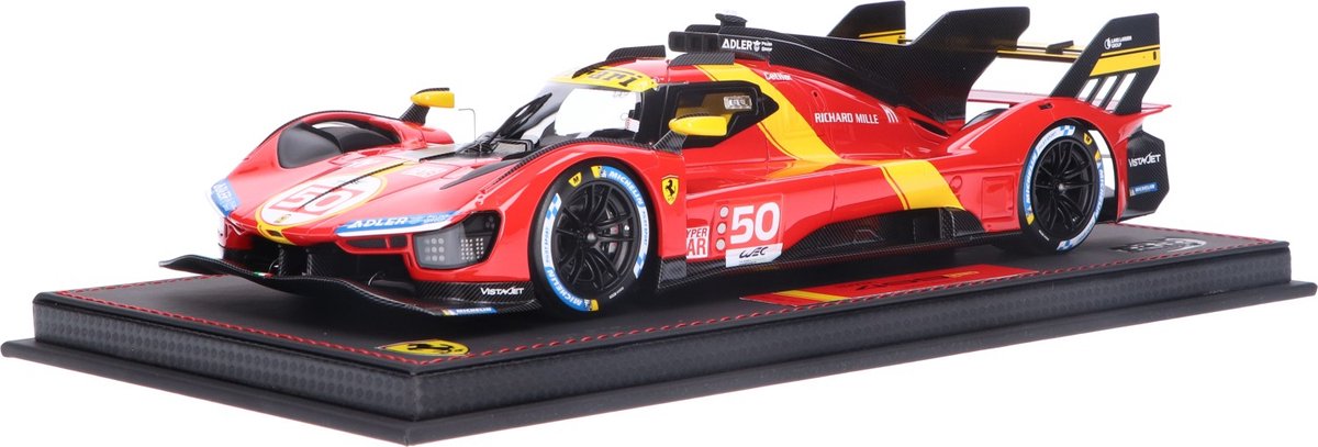 Ferrari 499P Hypercar BBR Models Modelauto 1:18 2023 Antonio Fuoco / Miguel Molina / Nicklas
