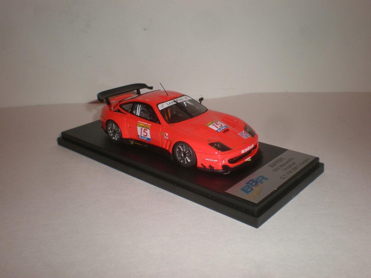 Ferrari 550 Maranello BBR Models Modelauto 1:43 2001 Rickard Rydell / Alain Menu Prodrive