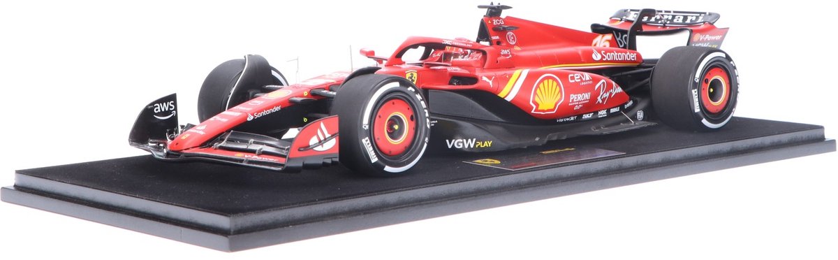 Ferrari SF-24 Looksmart Modelauto 1:18 2024 Charles Leclerc Scuderia Ferrari LS18F1060 Australian