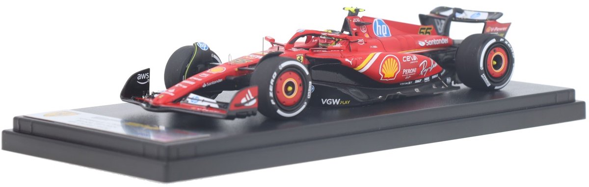 Ferrari SF-24 Looksmart Modelauto 1:43 2024 Carlos Sainz Scuderia Ferrari LSF1066 Italian GP