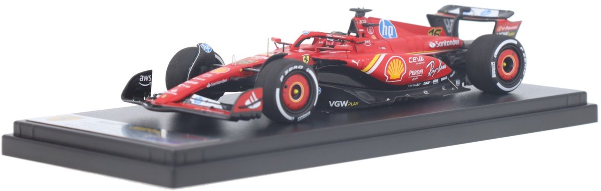 Ferrari SF-24 Looksmart Modelauto 1:43 2024 Charles Leclerc Scuderia Ferrari LSF1065 Italian GP