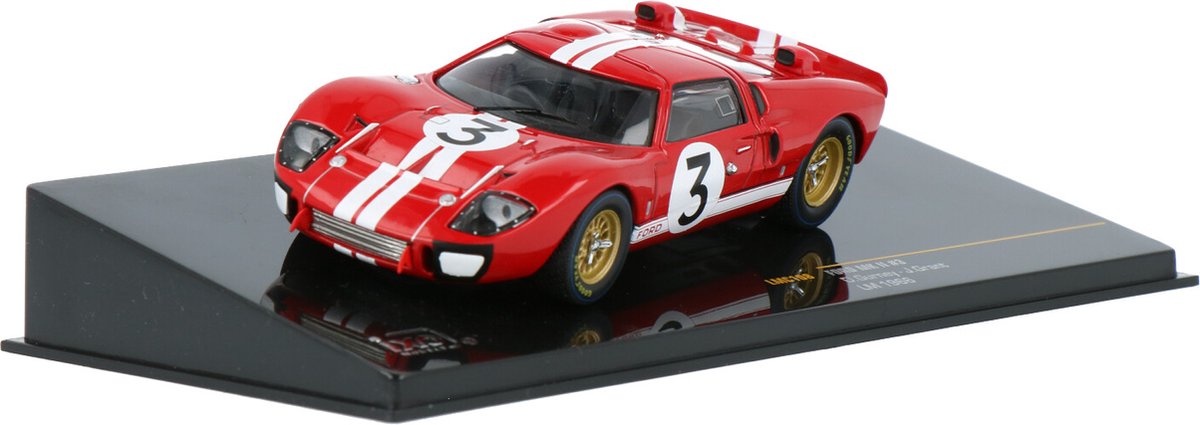 Ford GT40 MK II Ixo Modelauto 1:43 1966 Dan Gurney / Jerry Grant Shelby American LMC108 24H Le