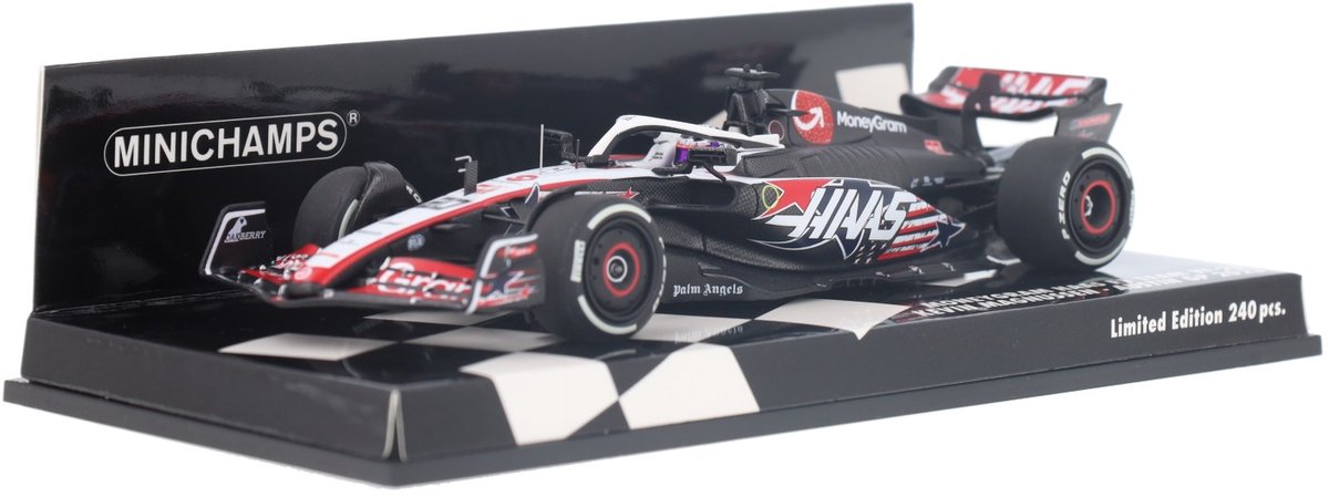 Haas F1 VF-23 Minichamps Modelauto 1:43 2023 Kevin Magnussen MoneyGram Haas F1 Team 417231920 US