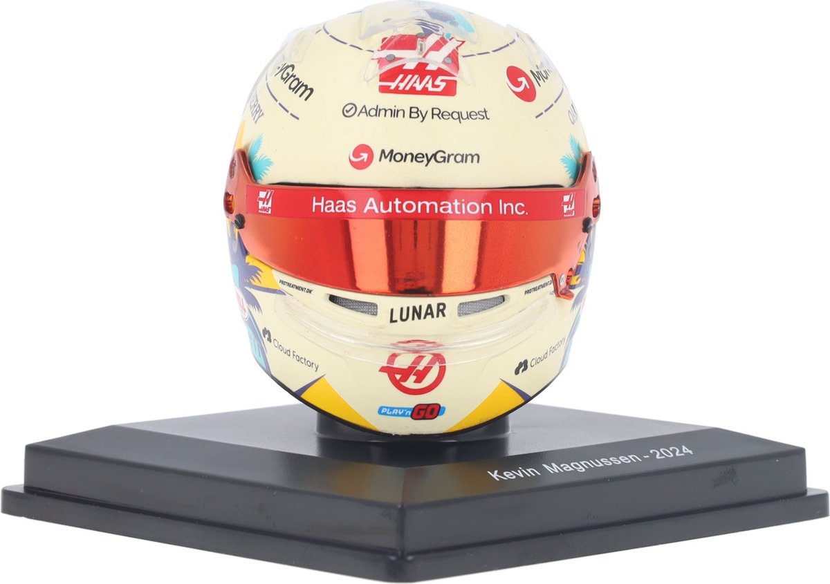 Haas F1 VF-24 Spark Models Modelauto 1:5 2024 Kevin Magnussen MoneyGram Haas F1 Team 5HF150