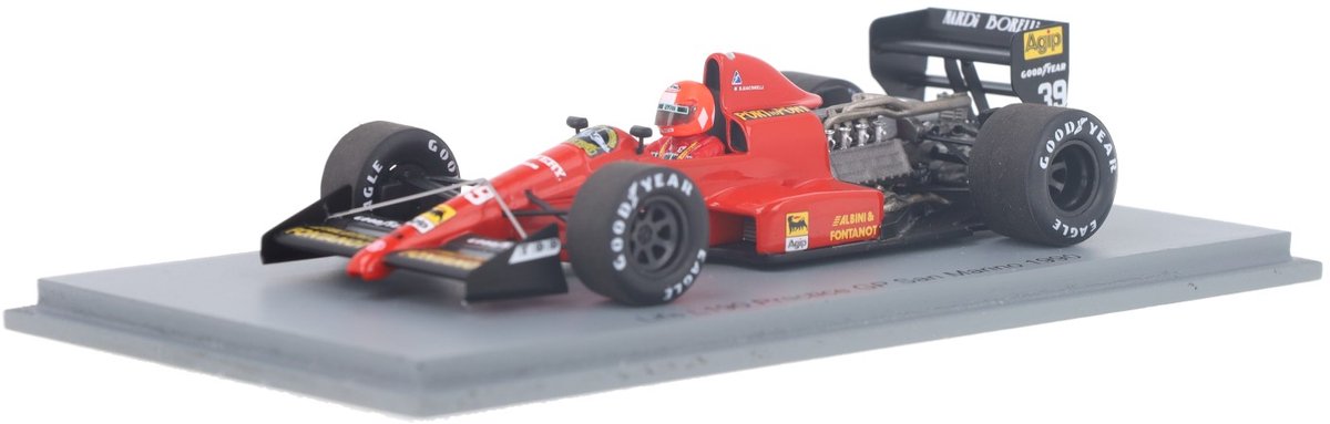 Life L190 Judd Spark Models Modelauto 1:43 1990 Bruno Giacomelli Life Racing Team S3916 San Marino