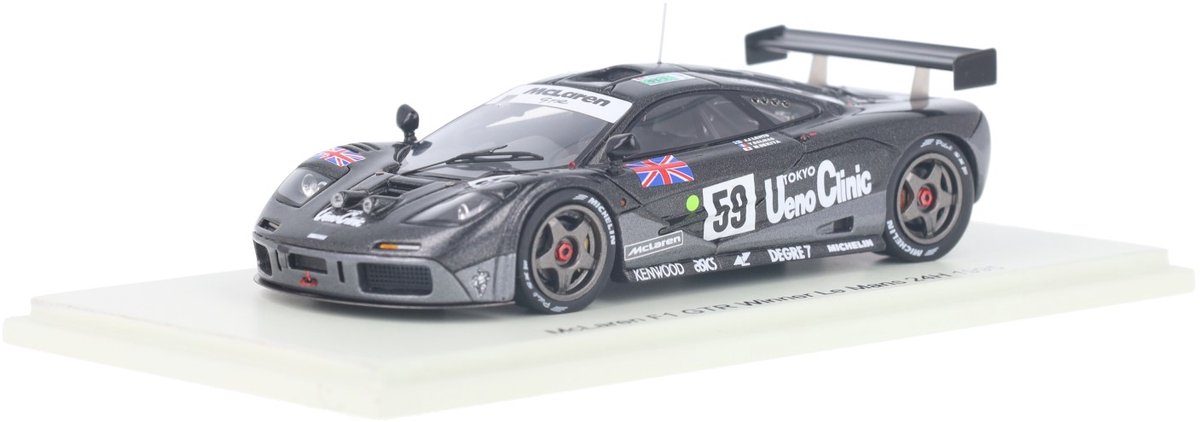 McLaren F1 GTR Spark Models Modelauto 1:43 1995 Yannick Dalmas / Masanori Sekiya / J.J. Lehto