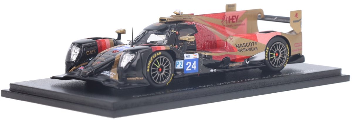 Oreca 07 Gibson Spark Modelauto 1:43 2024 David Heinemeier Hansson / Fabio Scherer / Kyffin