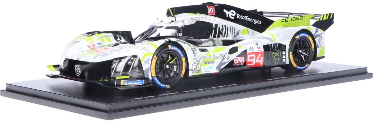 Peugeot 9X8 Spark Models Modelauto 1:18 2024 Paul di Resta / Loïc Duval / Stoffel Vandoorne