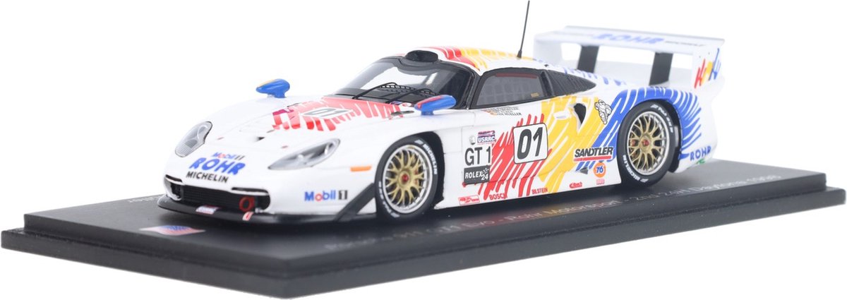 Porsche 911 GT1 Spark Models Modelauto 1:43 1998 Allan McNish / Danny Sullivan / Dirk Müller /