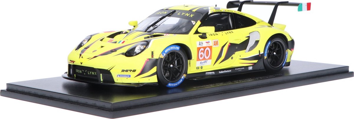 Porsche 911 RSR-19 Spark Modelauto 1:18 2023 Matteo Cressoni / Alessio Picariello / Claudio