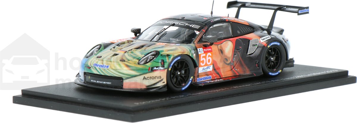 Porsche 911 RSR Spark Modelauto 1:43 2019 Jörg Bergmeister / Patrick Lindsey / Egidio Perfetti