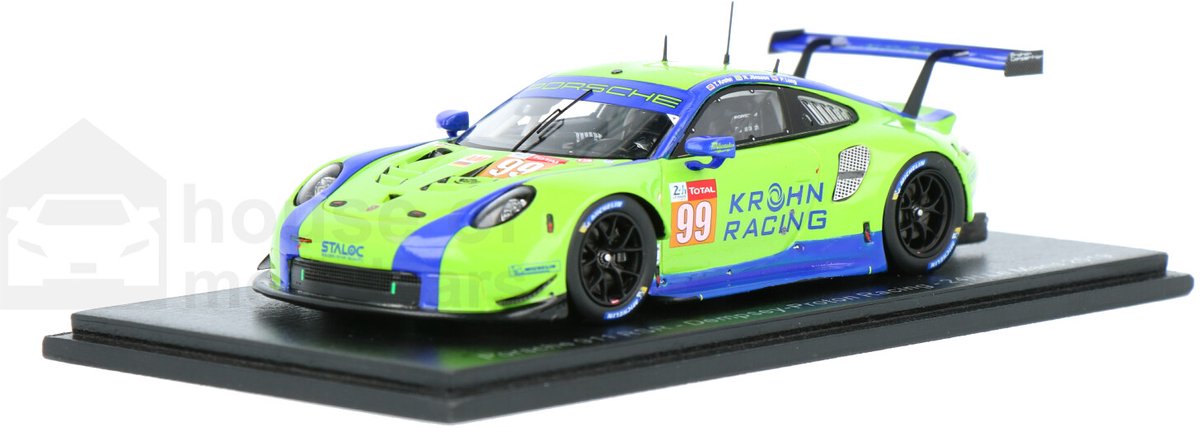 Porsche 911 RSR Spark Models Modelauto 1:43 2019 Niclas Jönsson / Tracy Krohn / Patrick Long