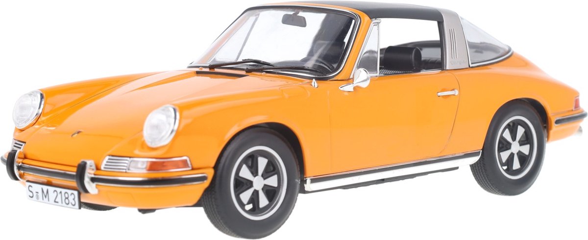 Porsche 911 T 2.2 Targa Norev Modelauto 1:18 1970 187220 Schaalmodel