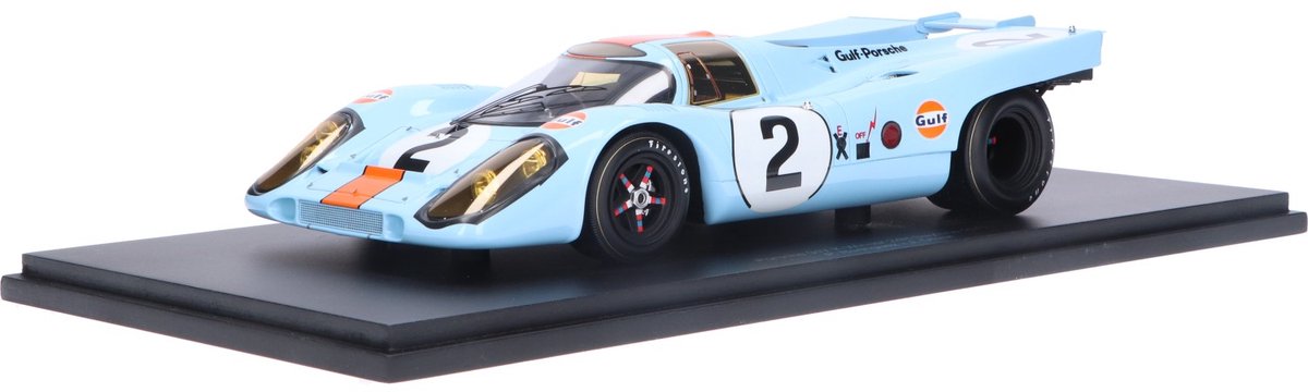 Porsche 917 K Spark Modelauto 1:18 1971 Pedro Rodríguez / Jackie Oliver J. W. Automotive