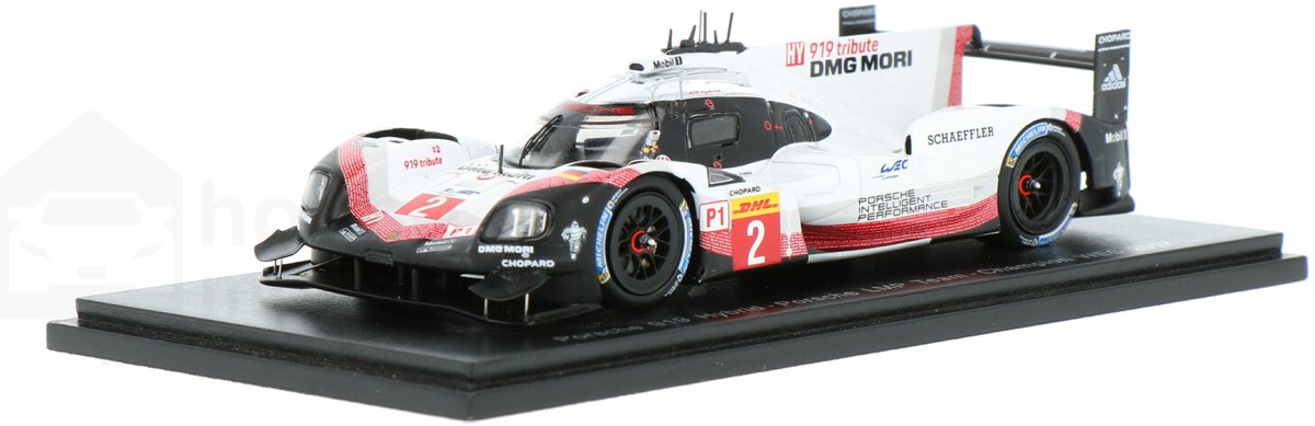 Porsche 919 Hybrid Spark Models Modelauto 1:43 2017 Timo Bernhard / Earl Bamber / Brendon Hartley