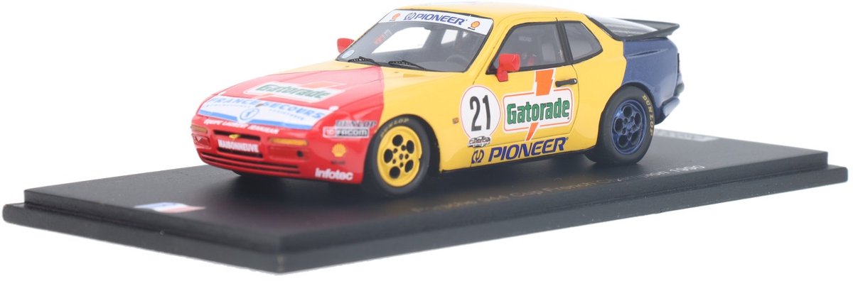 Porsche 944 Cup Spark Modelauto 1:43 1990 Michel Maisonneuve SF314 Schaalmodel