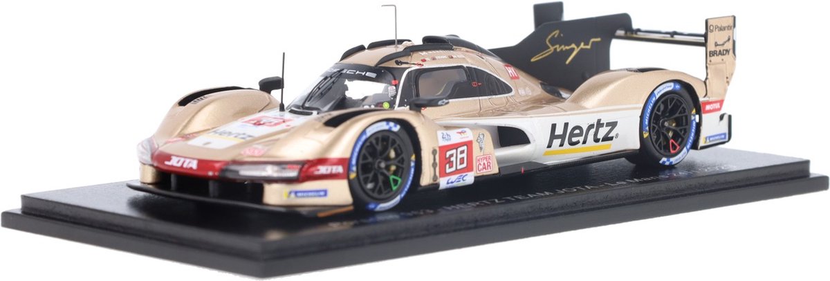 Porsche 963 Spark Modelauto 1:43 2023 António Félix da Costa / Will Stevens / Ye Yifei Hertz Team
