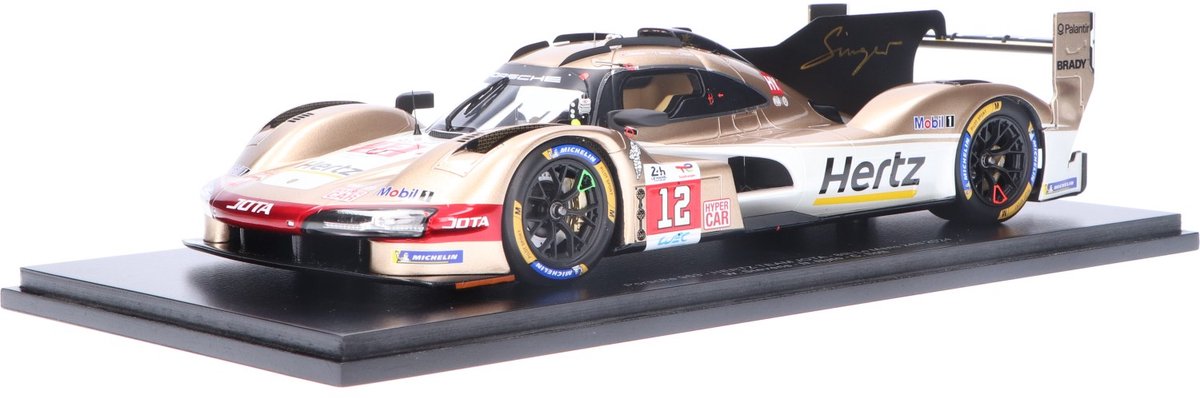 Porsche 963 Spark Models Modelauto 1:18 2024 Callum Ilott / Norman Nato / Will Stevens Hertz Team