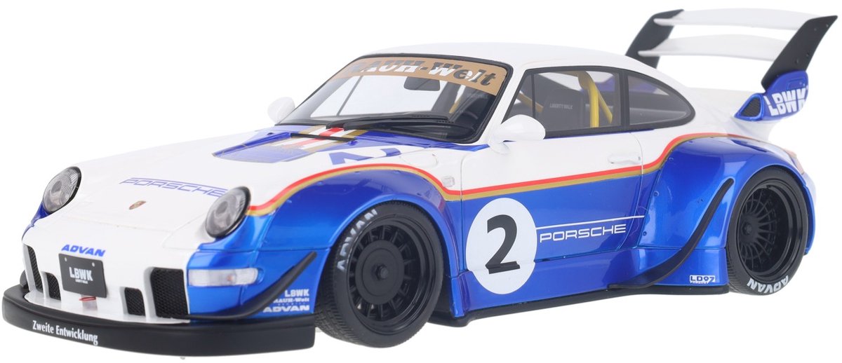 Porsche 991 RWB X LB Walk Rauh-Welt GT-Spirit Modelauto 1:18 2023 GT530 Schaalmodel