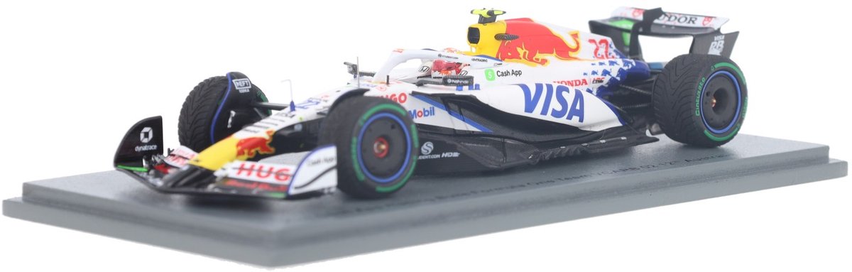 Racing Bulls VCARB 02 Spark Models Modelauto 1:43 2025 Yuki Tsunoda Visa Cash App Racing Bulls