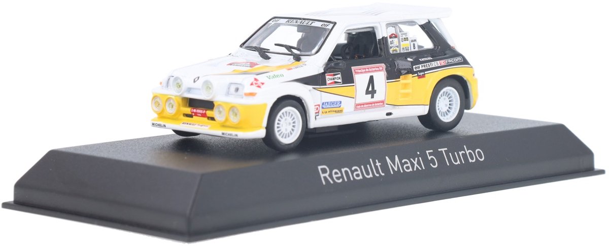 Renault 5 Maxi Turbo Norev Modelauto 1:43 1986 Carlos Sainz / Antonio Boto Fasa Renault 510622